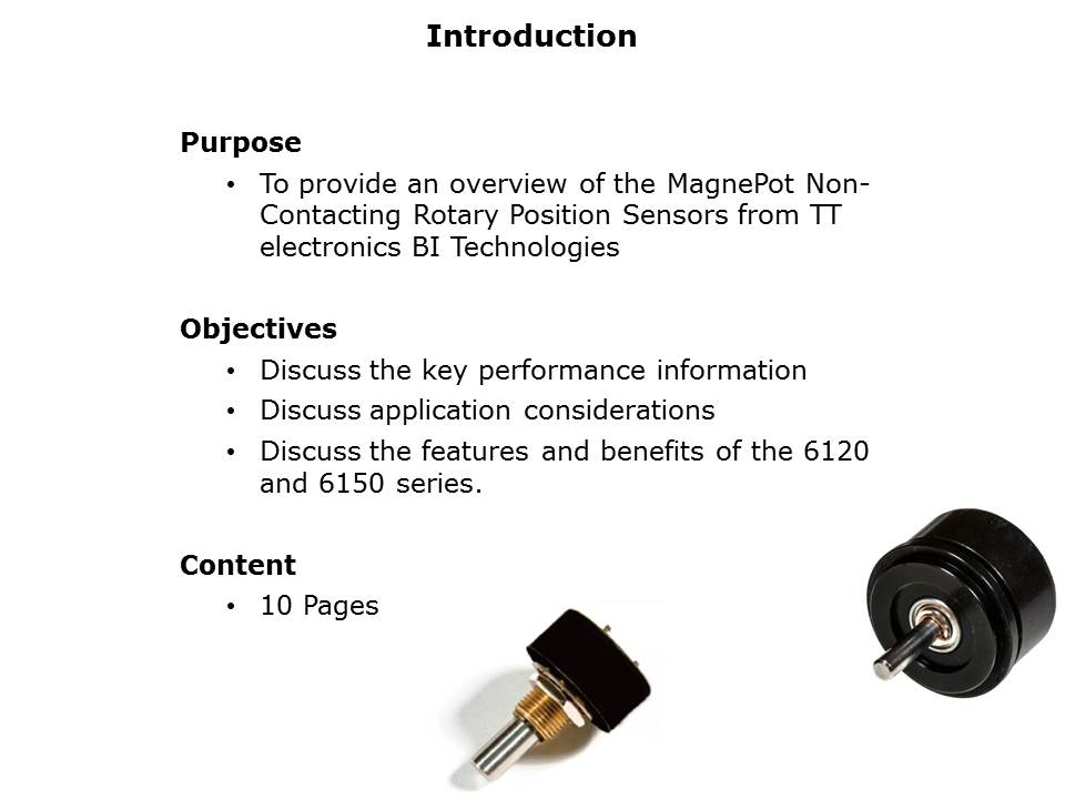 MagnePot Non-Contacting Rotary Position Sensor Slide 1