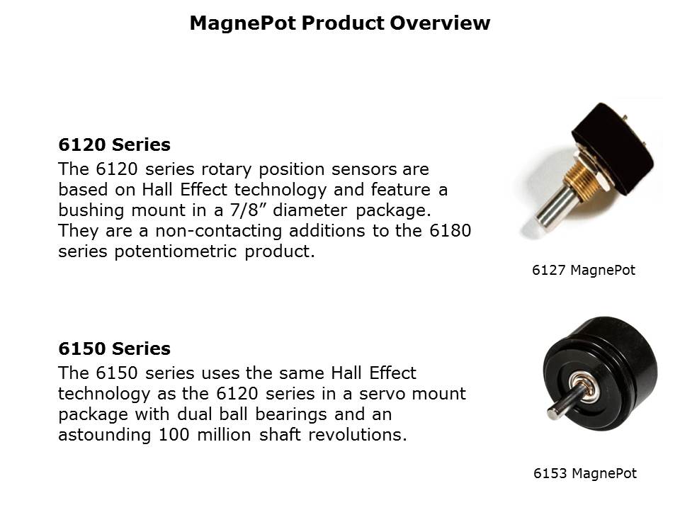 MagnePot Non-Contacting Rotary Position Sensor Slide 2