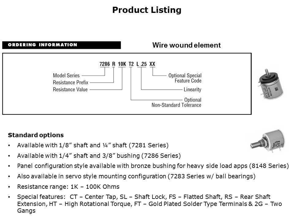 Multi-Turn Potentiometer Overview Slide 5