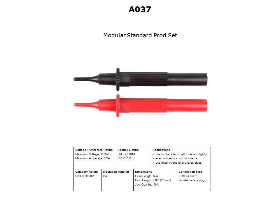 Modular Test Leads Slide 12