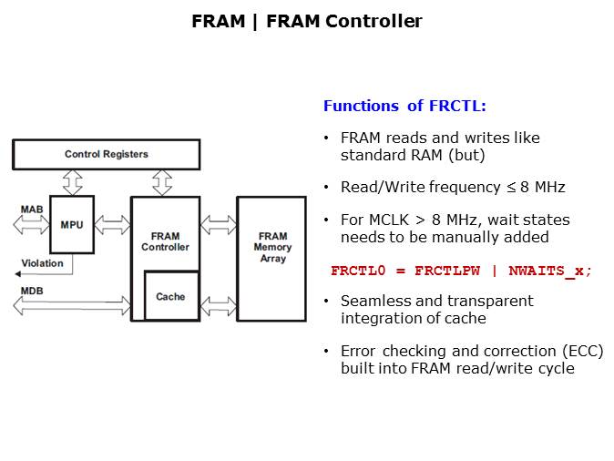 MSP460FR5969 Low Power FRAM MCU Slide 10