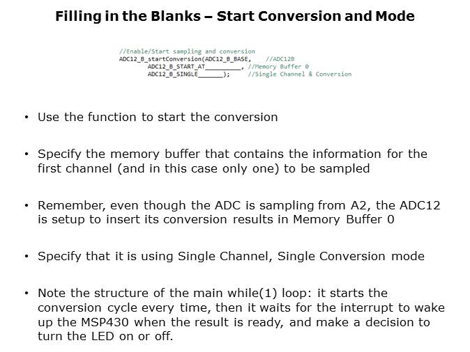 MSP430FR5969 LaunchPad Part 6 Slide 14