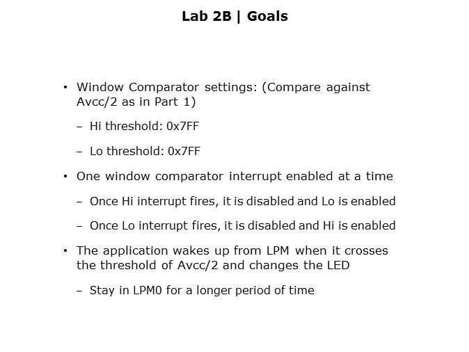 MSP430FR5969 LaunchPad Part 7 Slide 3