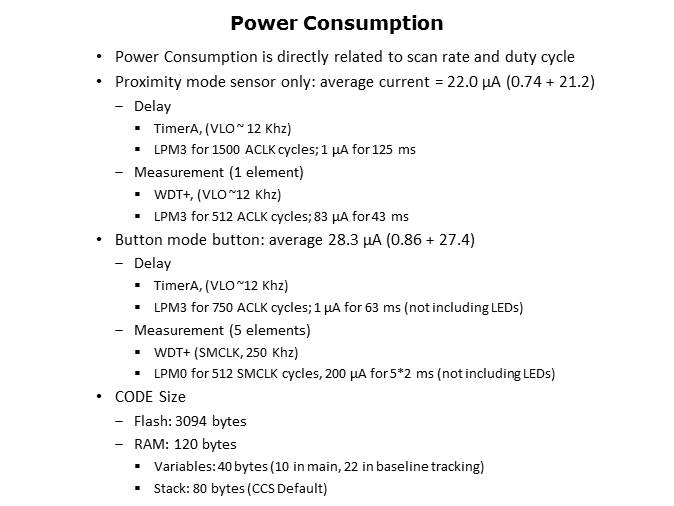 Capacitive Touch Sensing Slide 14
