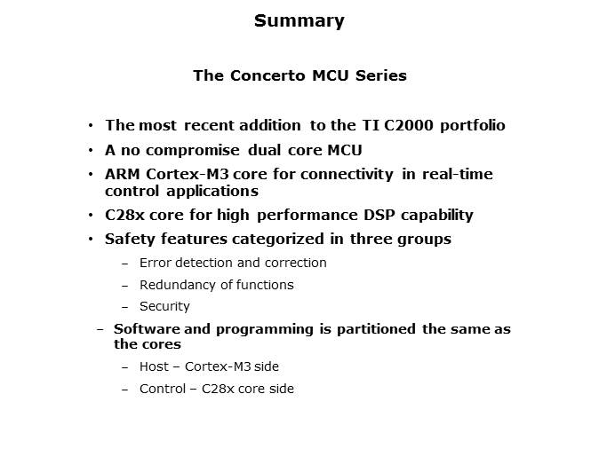 Concerto MCU Overview Slide 14