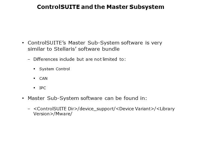 Topic 8 ControlSUITE Slide 14