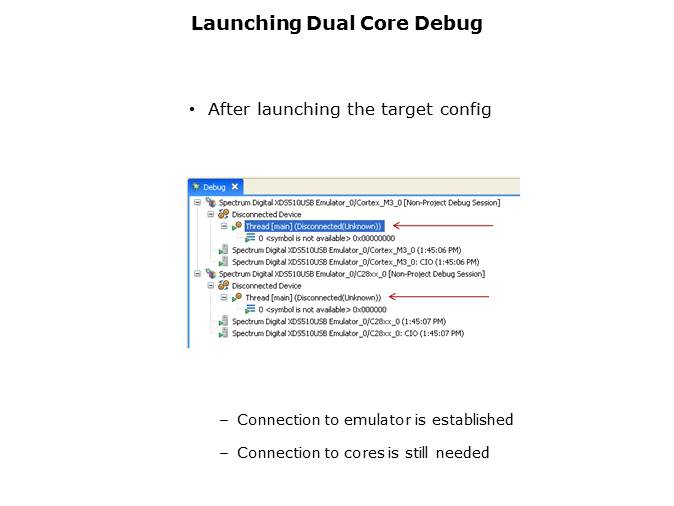 Code Composer Support for the Concerto Line Slide 8