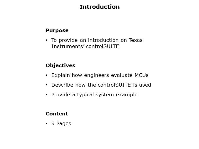 ControlSUITE Slide 1