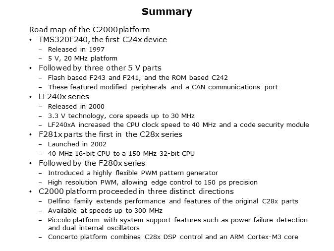 C2000 Evolution Slide 13