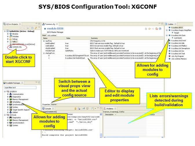 SYS/BIOS: Introduction to Real-Time Operating Systems Slide 12