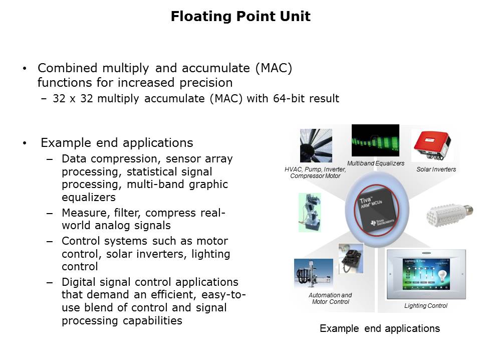 Tiva C TM4C123x FPU Slide 5