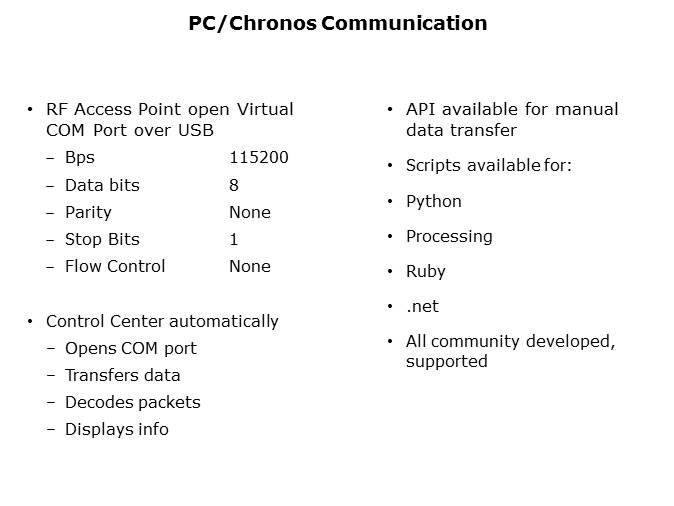 eZ430 Development Tool Overview Slide 16