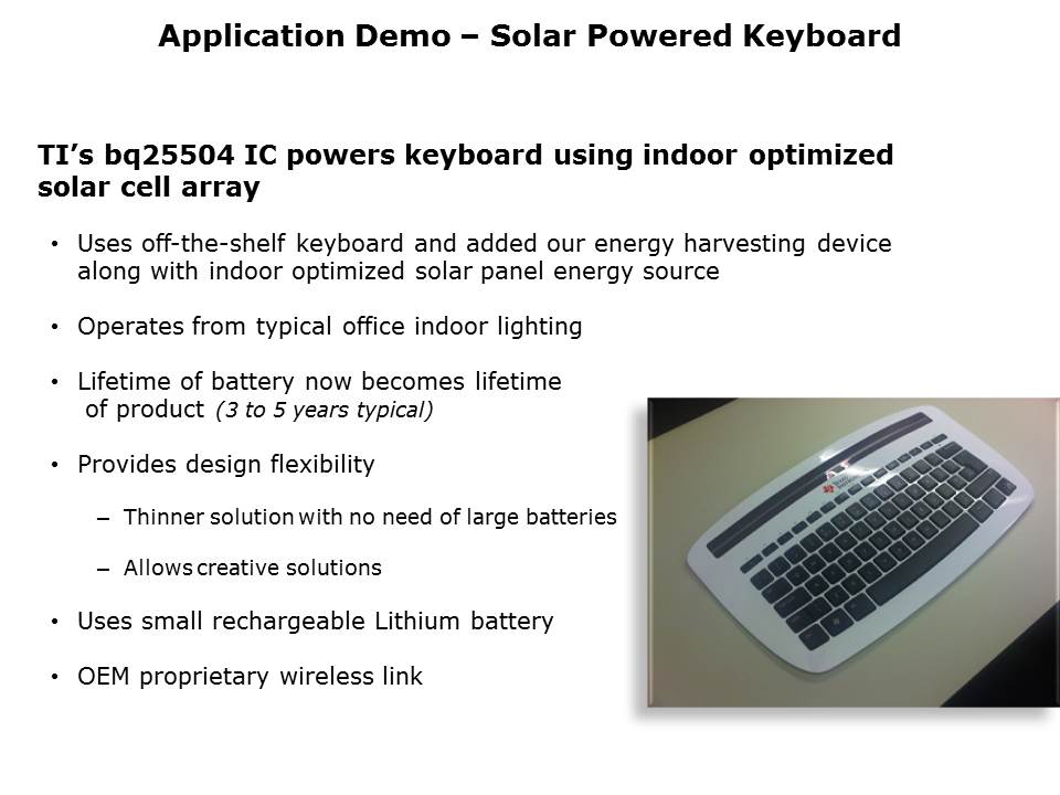 Power - bq25504 Slide 11