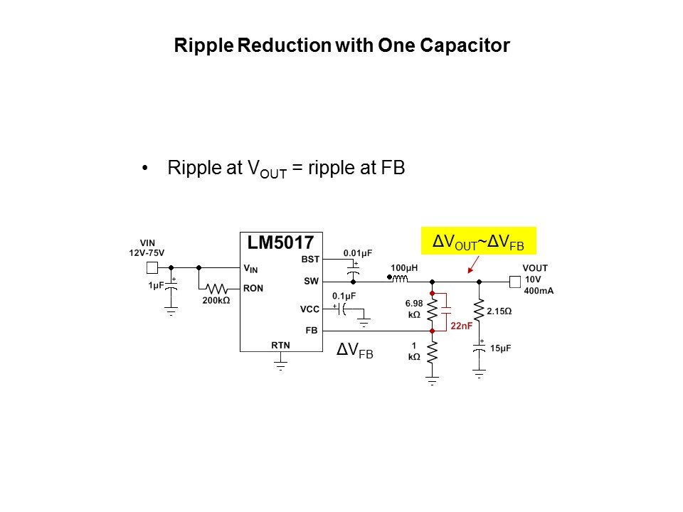 LM5017 Synchronous Buck Converter and COT Slide 14