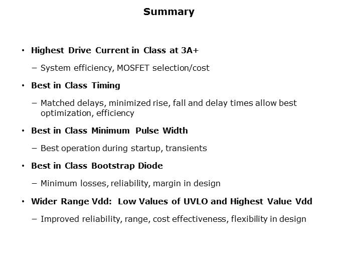 120V High Side Low Side MOSFET Driver (UCC27200) Slide 6
