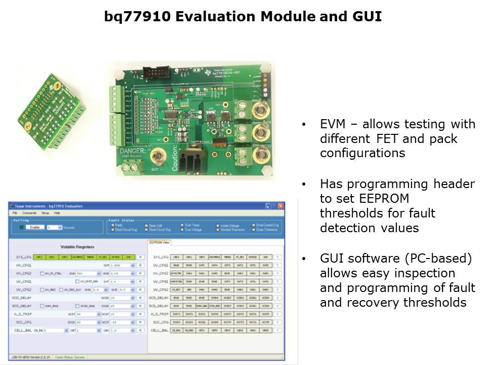 Power - bq77910 Slide 13