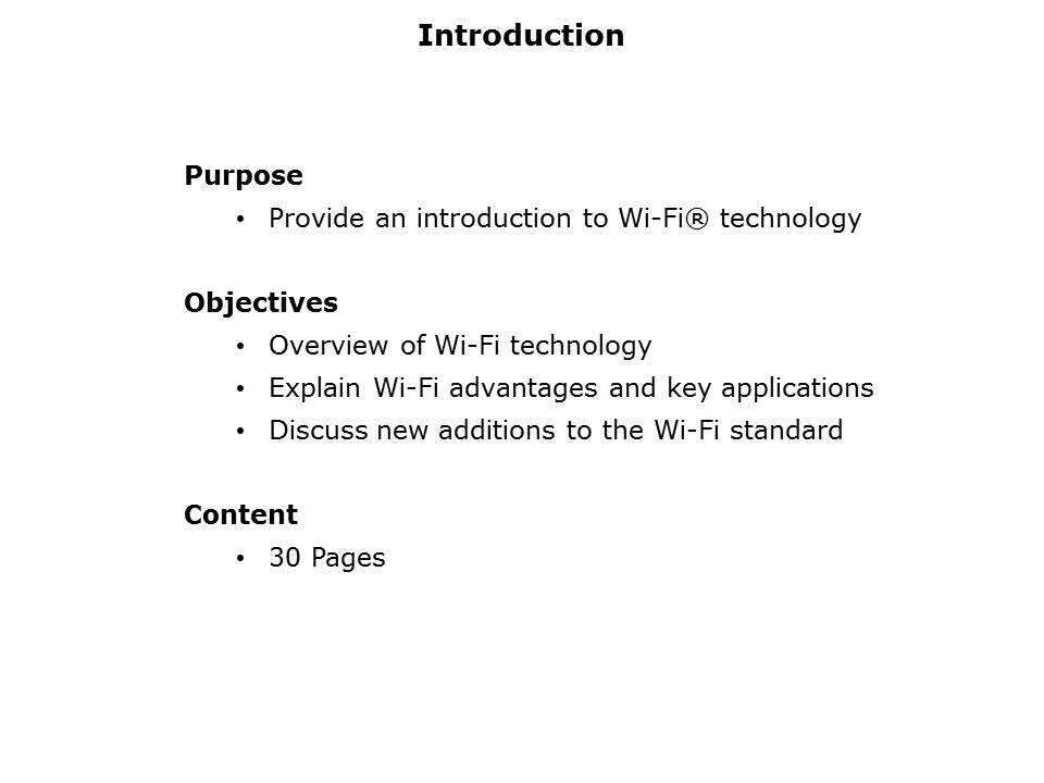 Introduction to Wi-Fi Technology Slide 1