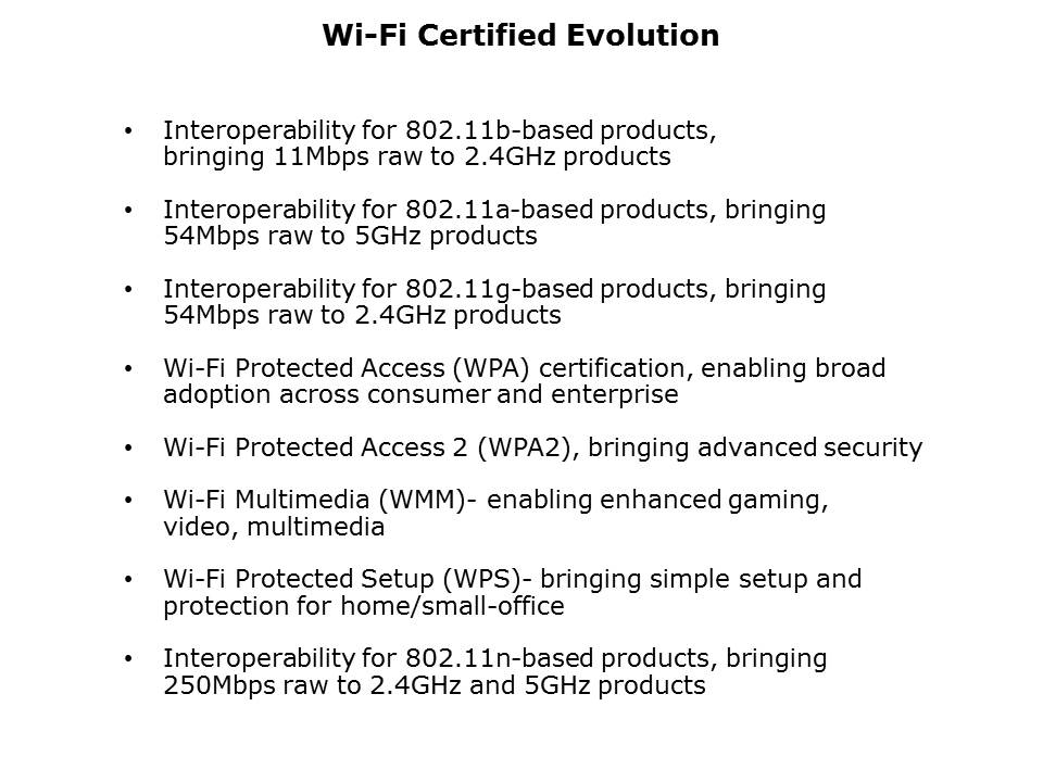 Introduction to Wi-Fi Technology Slide 9