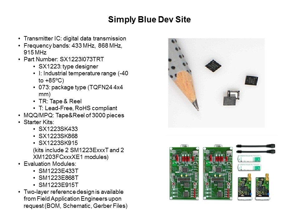 LMX9838 Bluetooth Module Slide 24