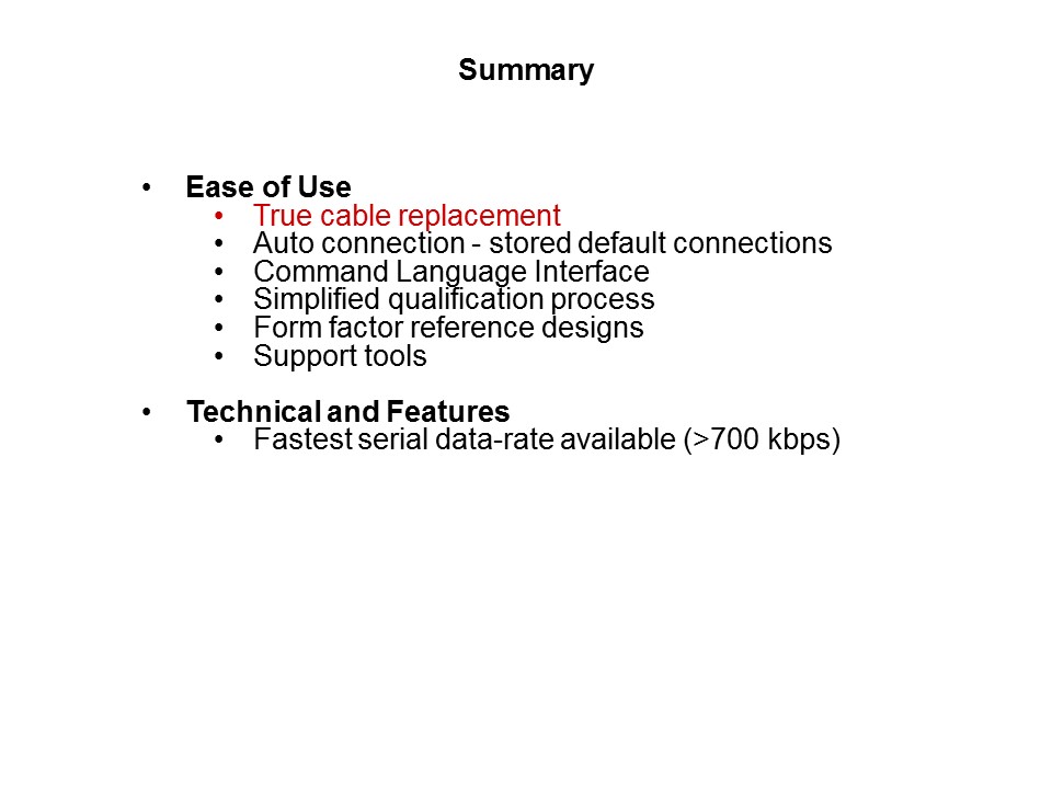 LMX9838 Bluetooth Module Slide 26
