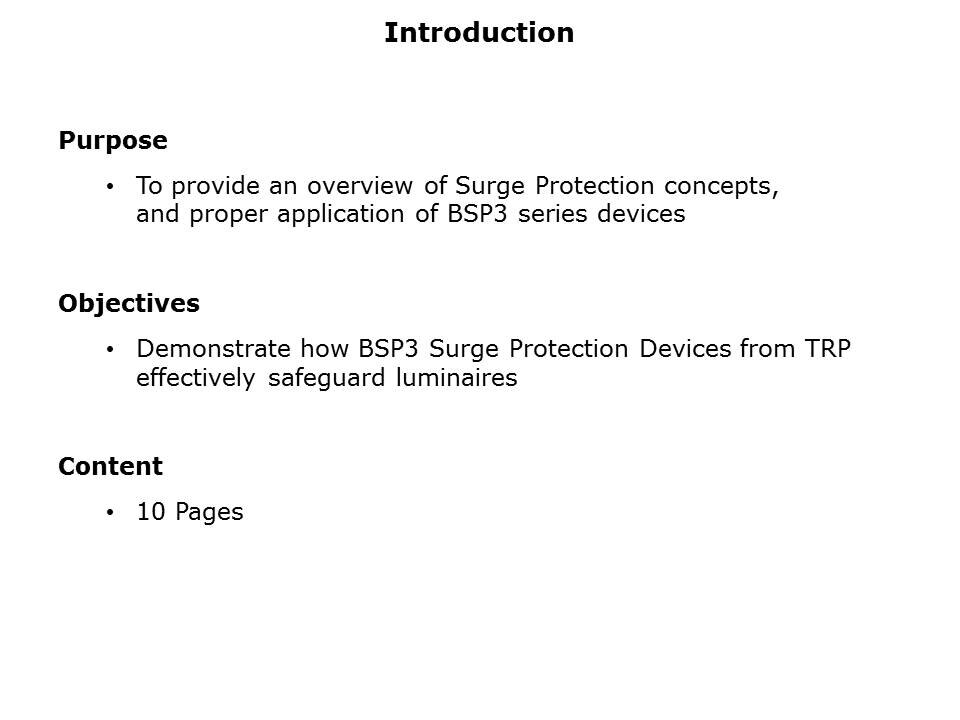 BSP Surge Protector Slide 1