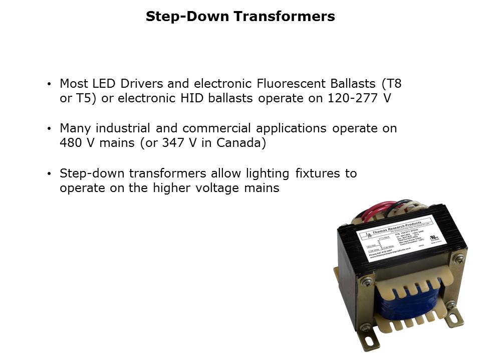 Specialty Lighting Transformer Slide 2