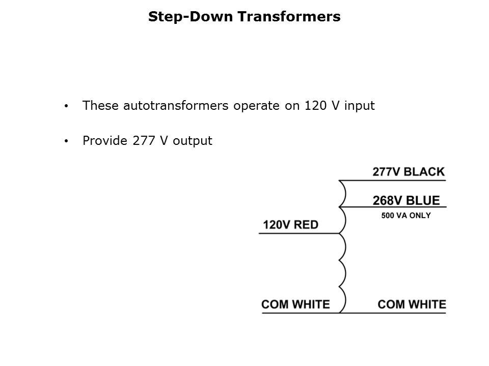 Specialty Lighting Transformer Slide 4