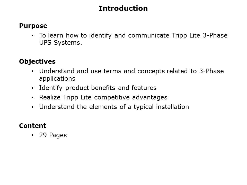 3-Phase UPS Systems Slide 1