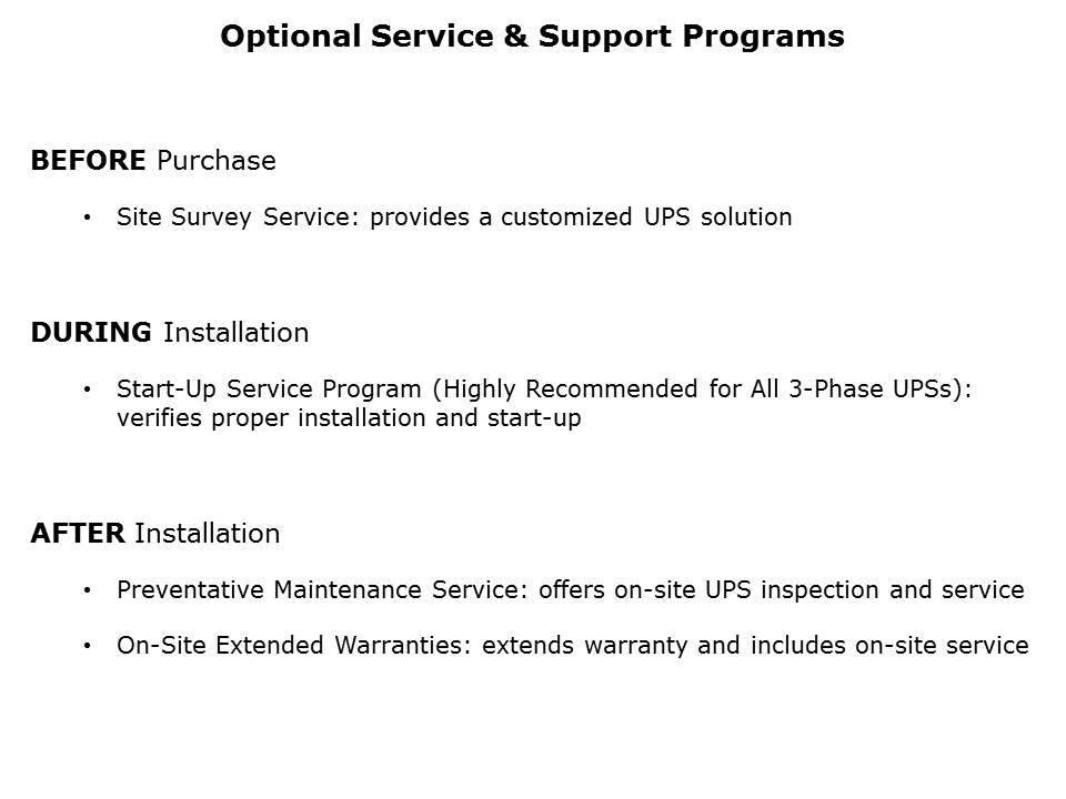 3-Phase UPS Systems Slide 26