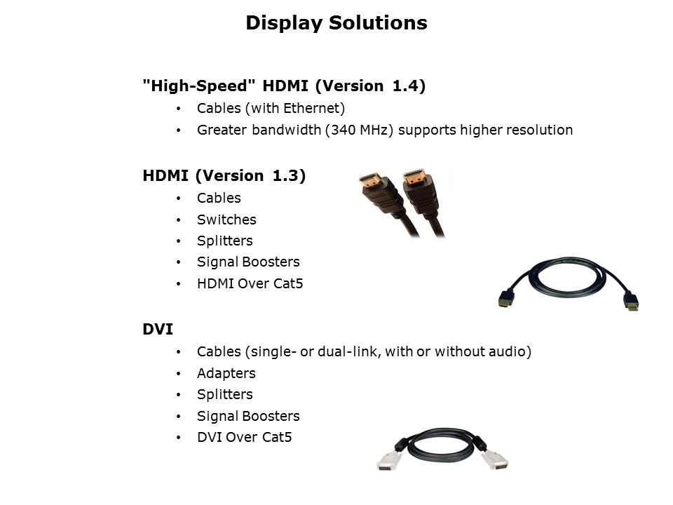 Cables and Connectivity Portfolio Slide 8