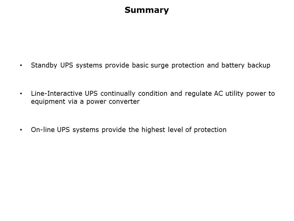 UPS Systems Slide 21