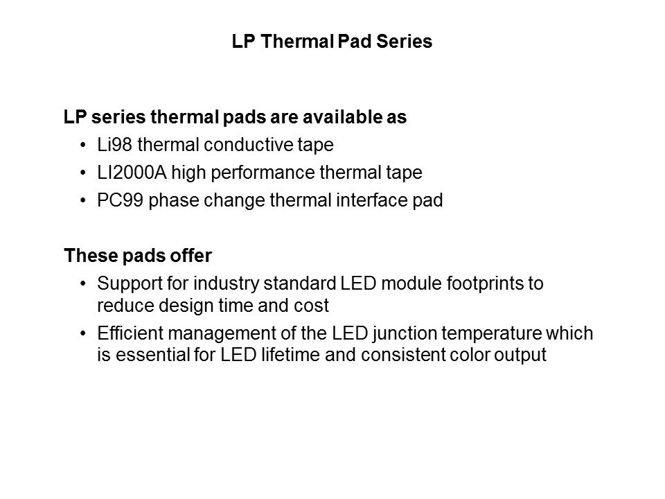 Die Cut Thermal Interface Product Offering Slide 6