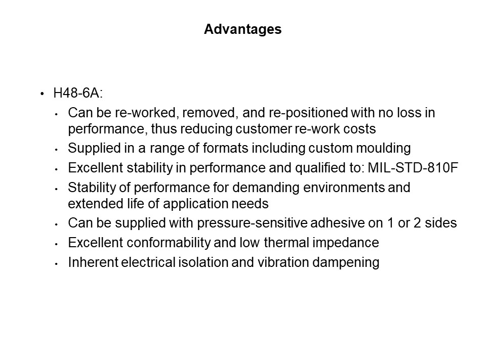 H48-6A Silicone Based Gap Filter Slide 6