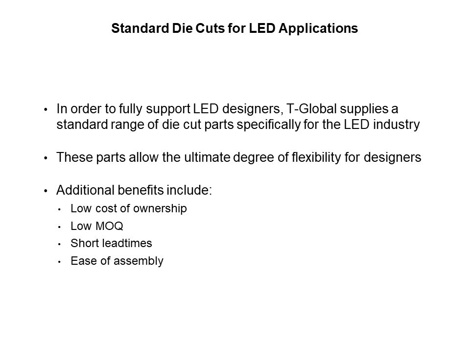 Li98 Thermally Conductive Adhesive Tape for LED Lighting Applications Slide 17