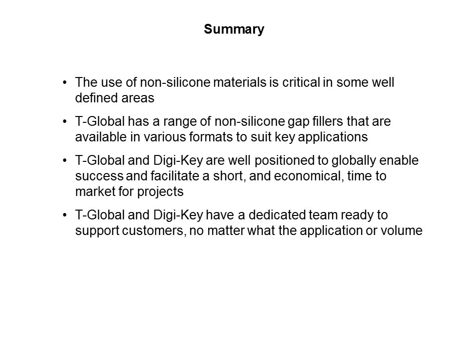 Non-Silicone Gap Fillers Slide 16