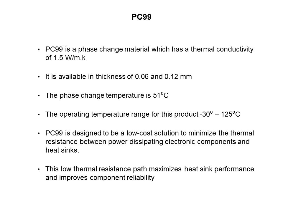 PCM-99 in Automotive Battery Applications Slide 8