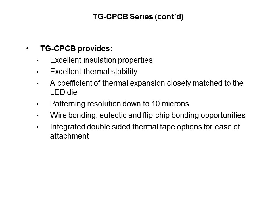 TG-CPCB Ceramic PCBs Slide 7