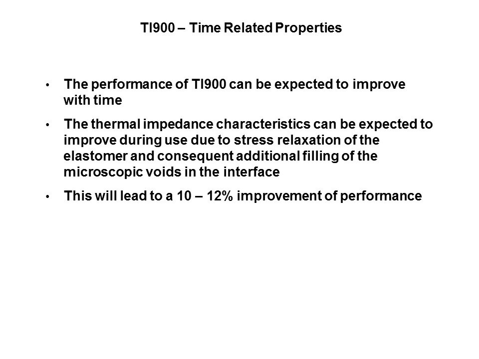 TI900 Silicone Based Thermally Conductive Insulators Slide 5