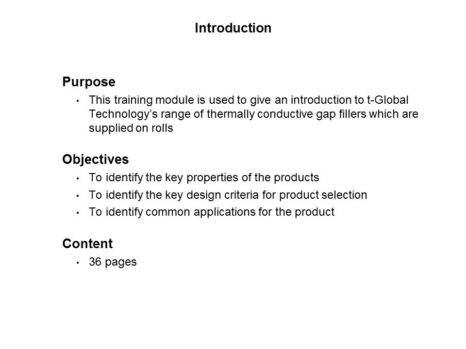 Thermally Conductive Gap Filler Rolls Slide 1