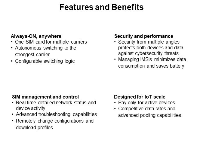 Features and Benefits