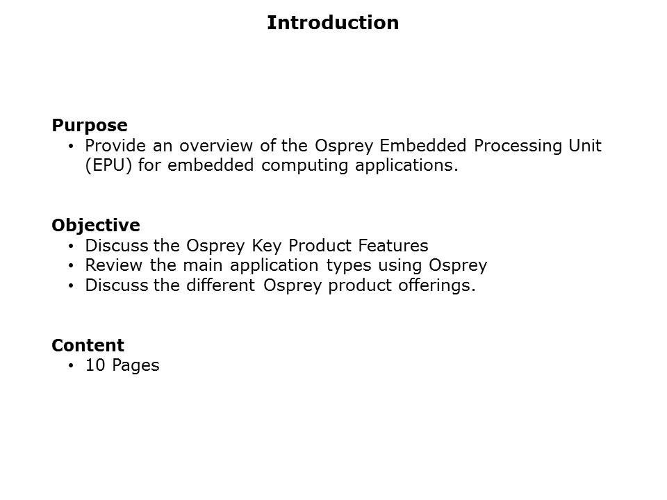 EPU-3311 Osprey Single Board Computer Slide 1