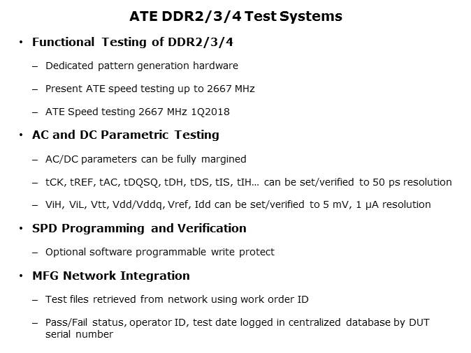 DRAM Module Testing and Reliability Monitoring Slide 7