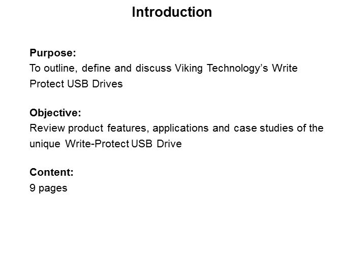 Write-Protect USB Drives Slide 1