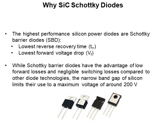 Why SiC Schottky Diodes