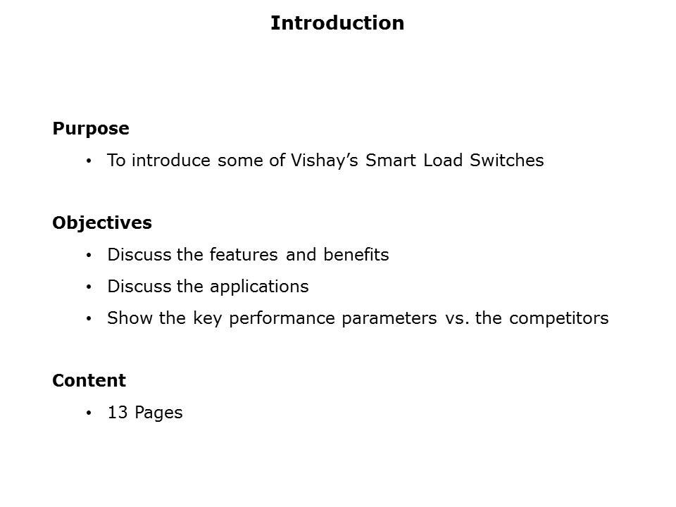 Smart Load Switches Slide 1