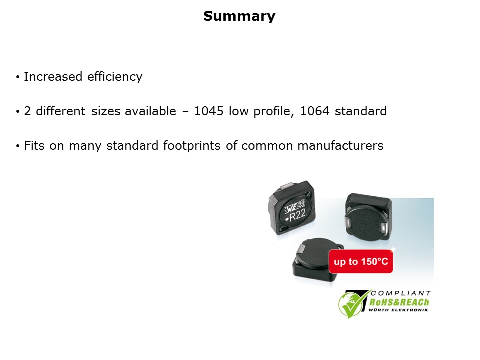 High Current Inductors with Flatwire Technology Slide 17