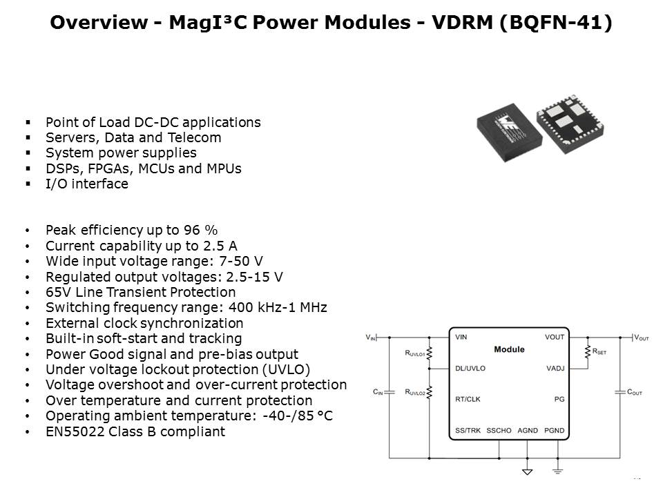 MagI3C Power Modules Slide 9
