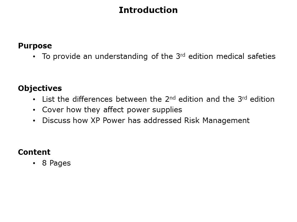 IEC 60601 Slide 1