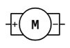 Image of DC Motor schematic symbol