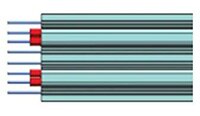Image of 3M SL8803/04-10DN5-00 Custom-Cut Twin Axial Cable